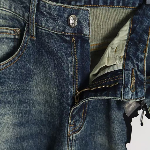 Chrome Hearts Blue Cross Jeans - Picture 9 of 9